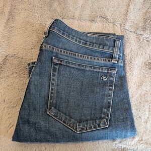 Rag & Bone Slouchy Boy Fit Unisex Denim Jeans Size Mens 34 Women's 28